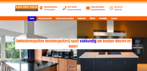 nieuwe professionele website www.uwkeukenspuiten.nl